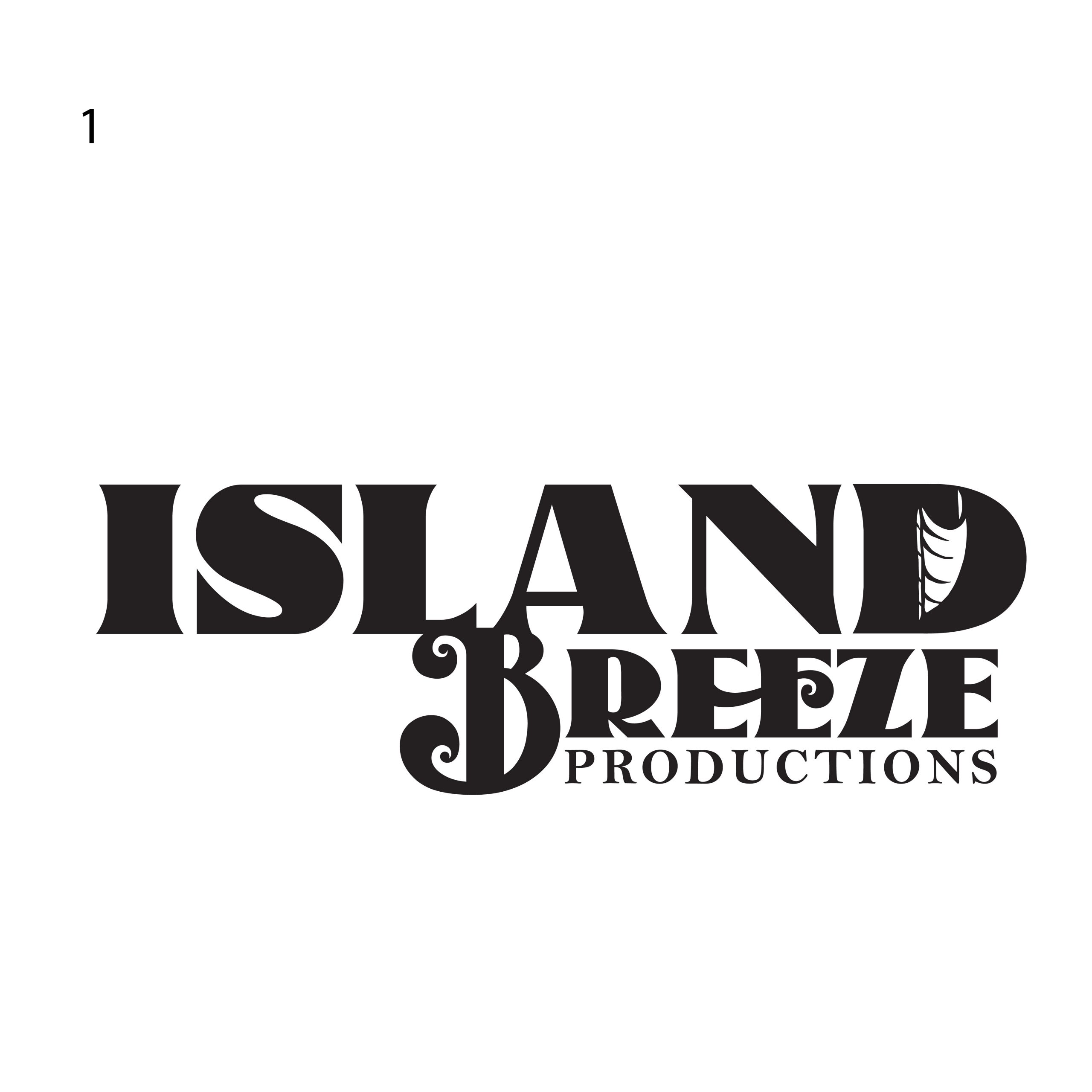 Island Breeze Logo Patino Graphic Design