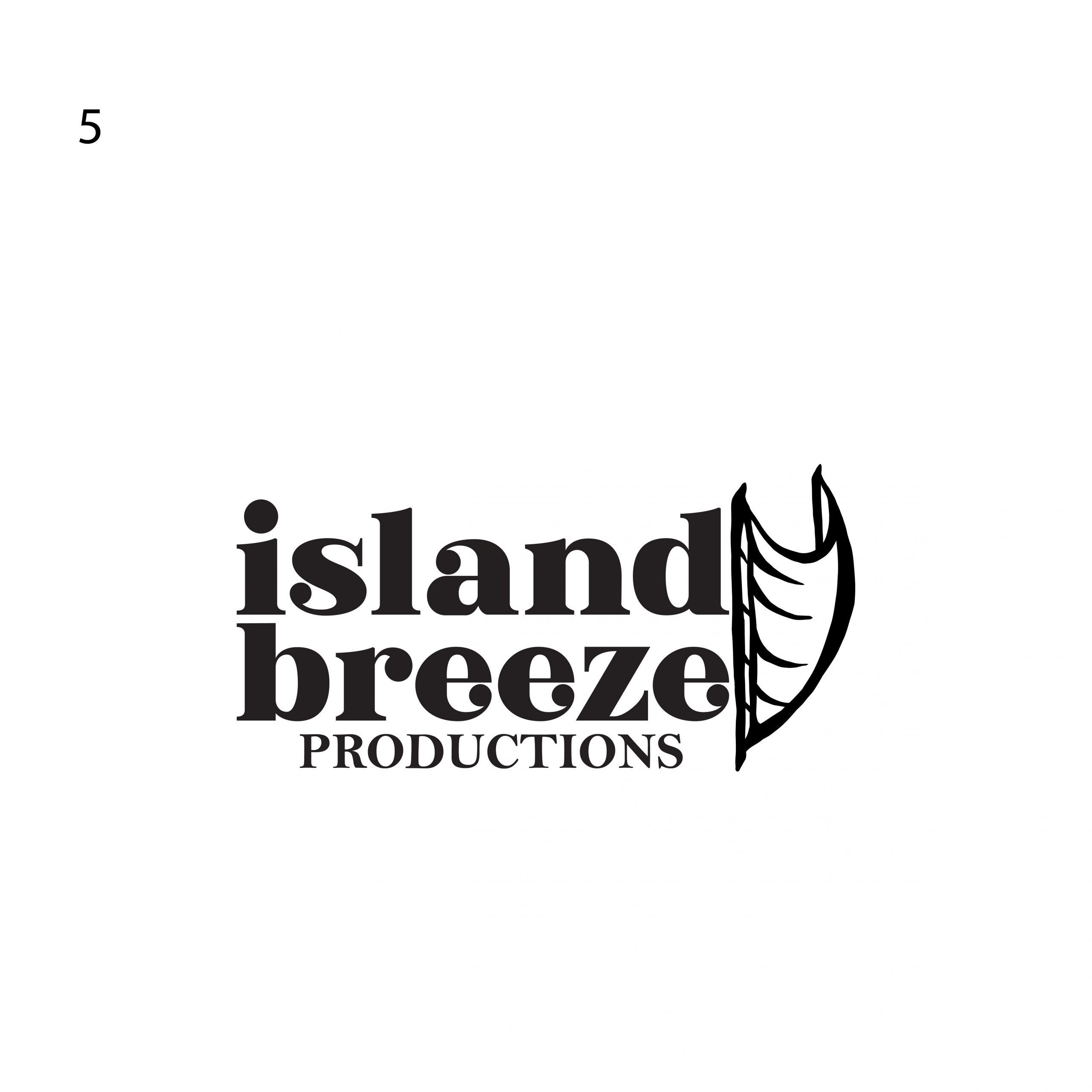 Island Breeze Logo Patino Graphic Design